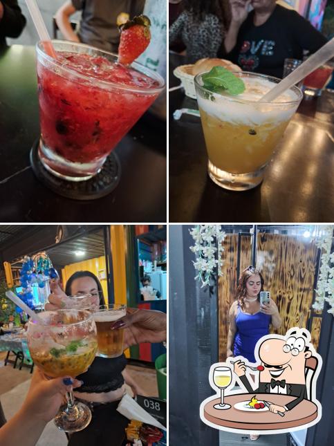 Comida em Food Park Soberano