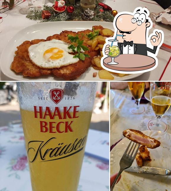This is the image displaying drink and food at Der Kuhhirte
