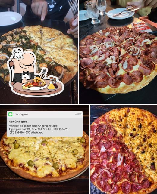 Consiga pizza no Pizzaria San Giuseppe Castanhal