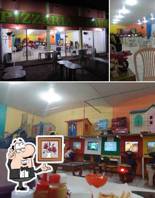 Veja imagens do interior do Pizzaria do Cauã