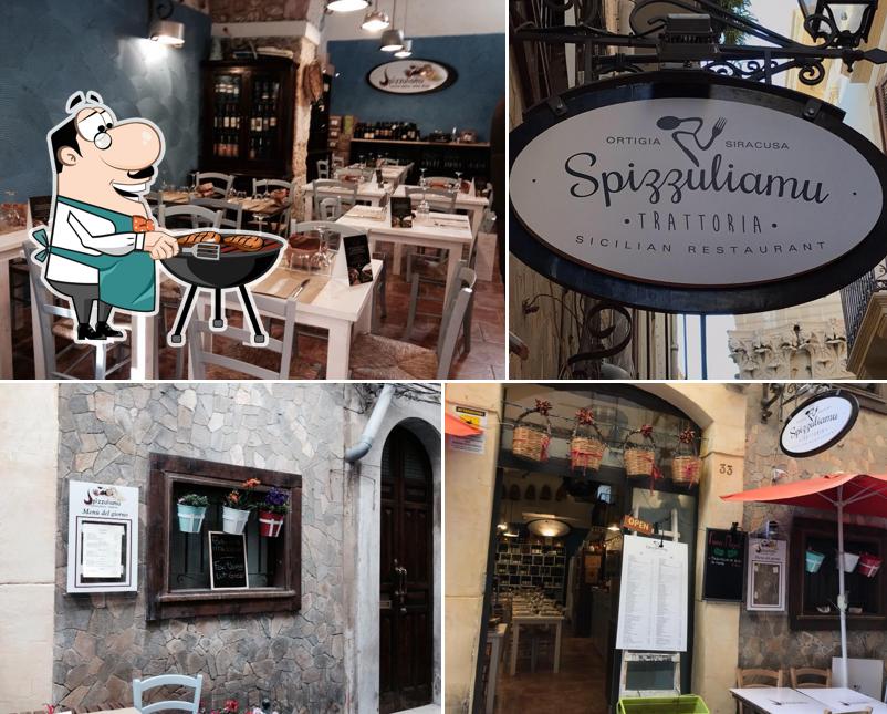 Это изображение ресторана "Trattoria Spizzuliamu"