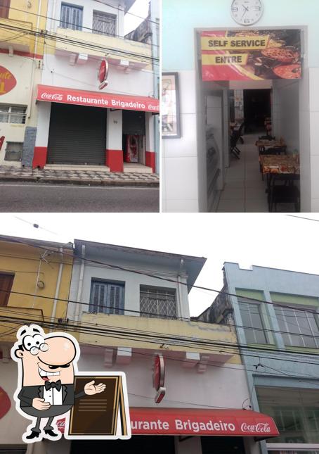 O exterior do Restaurante Brigadeiro