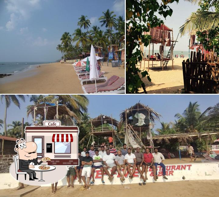 Check out how Five Five Bar & Restaurant Tents looks outside