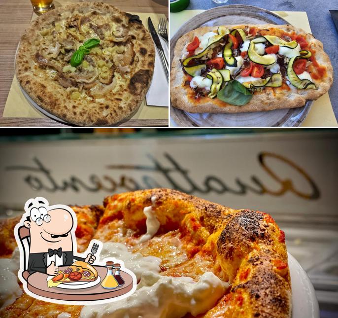 A Pizzeria Focacceria Quattrocento, puoi goderti una bella pizza