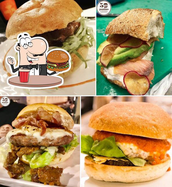 Prova uno dei tipi di hamburger disponibili a 50 Panino di Ciro Salvo