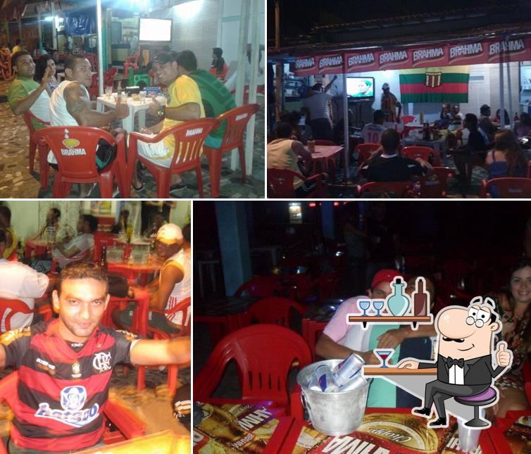 O interior do Bar Do Beto