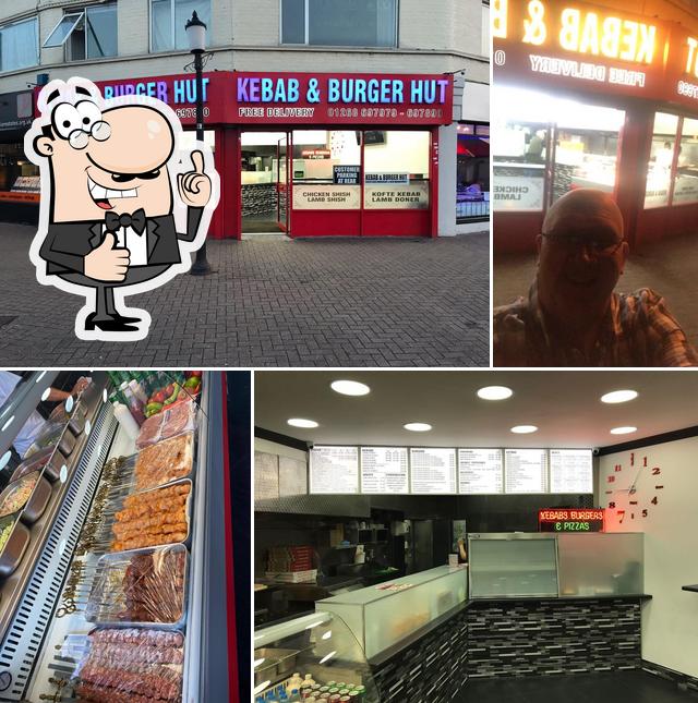 Comida rápida Kebab & Burger Hut, Canvey Island, 102 Furtherwick Rd Carta del restaurante y