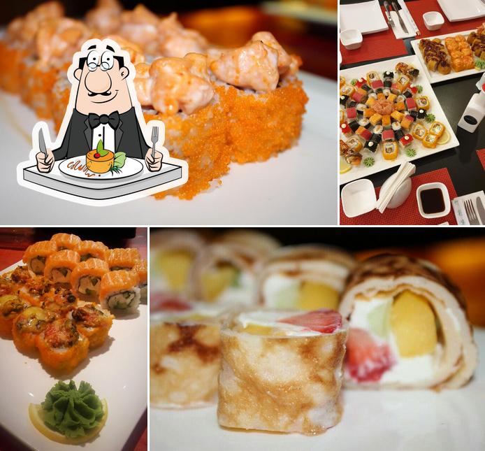 Еда в "Nagano Sushi Bar"