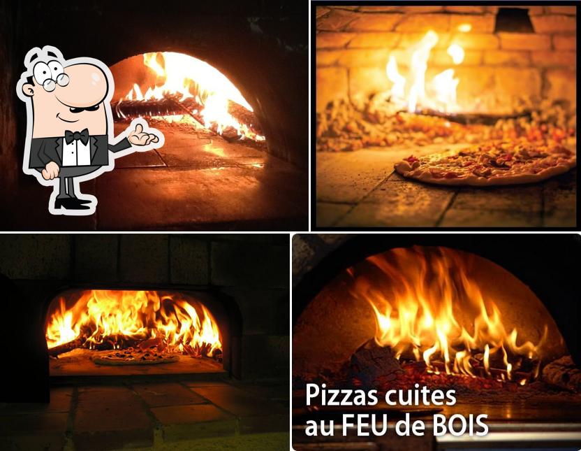 Découvrez l'intérieur de La Pizz' Au Feu de Bois