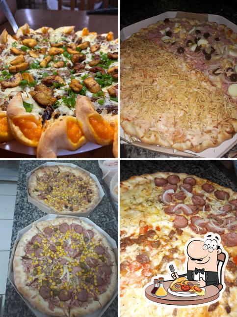 Escolha diferentes estilos de pizza