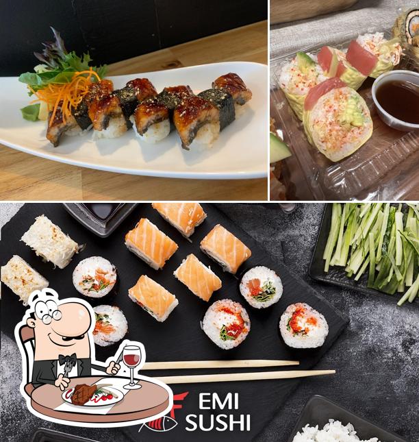 Choisissez des repas à base de viande à Emi Sushi