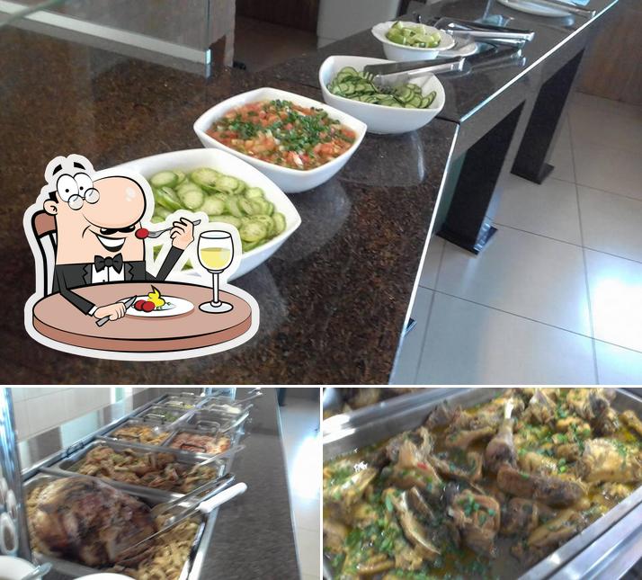 Comida em Restaurante das Gerais Grill Uberaba MG