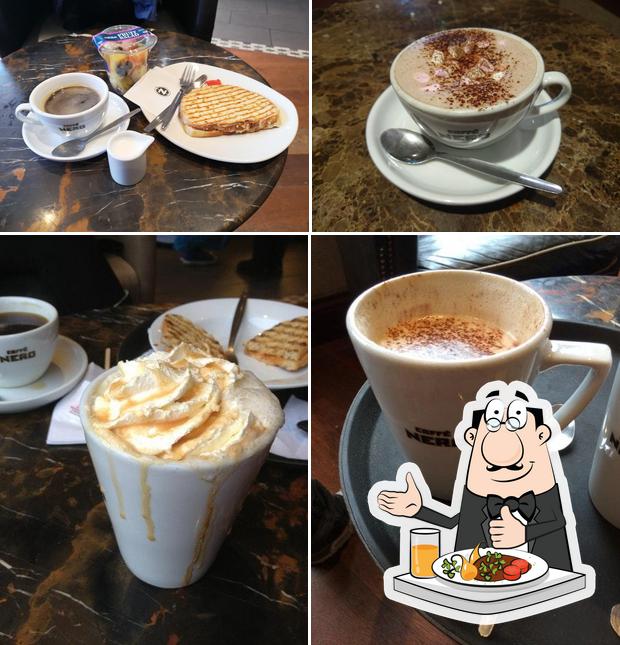 Caffè Nero is distinguished by food and drink