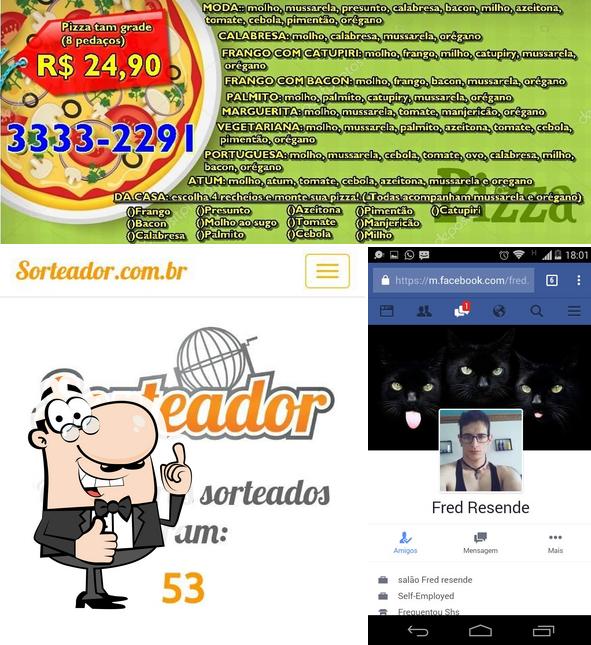 See this pic of Sabor Express