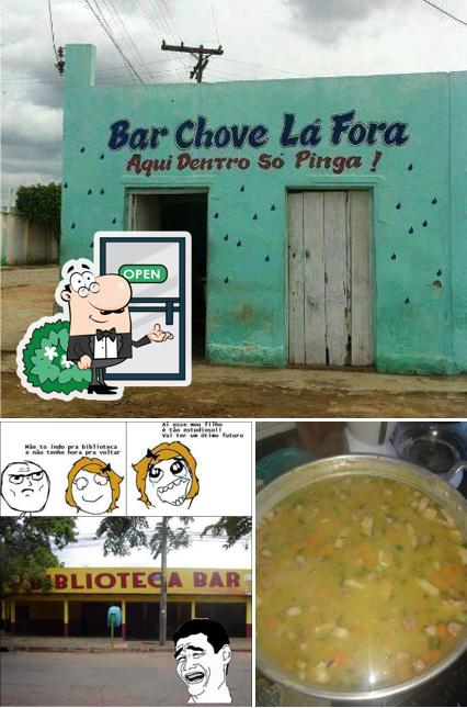 A Bar Da Loira se destaca pelo exterior e comida