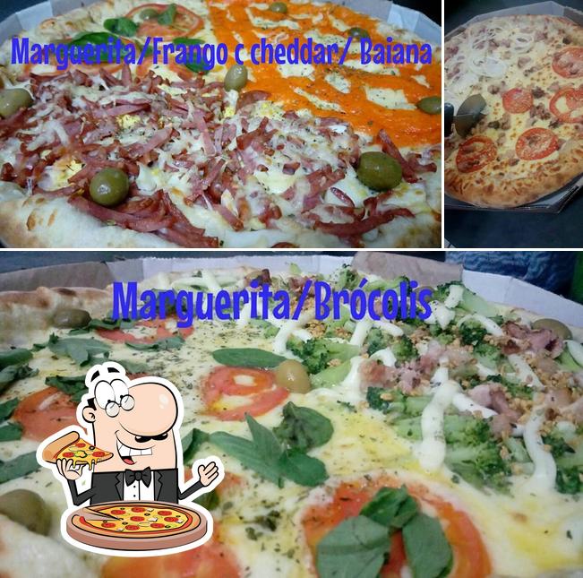 Experimente pizza no Bonanza Pizzaria