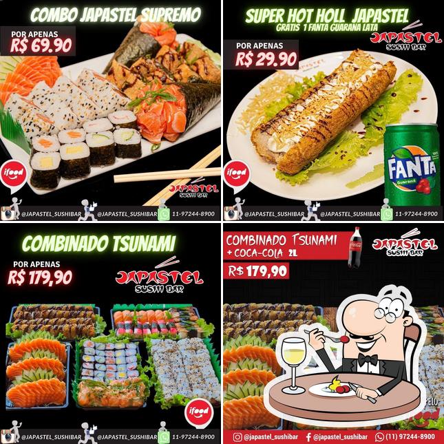 Platos en Japastel