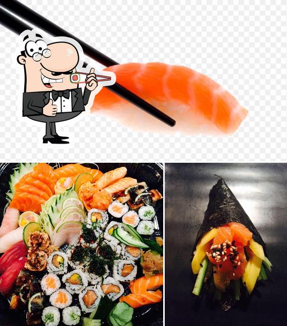 Escolha diversas opções de sushi