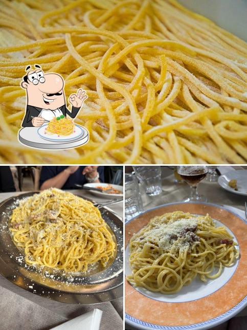 Spaghetti alla carbonara al Ristorante Pizzeria Il Casale Roma
