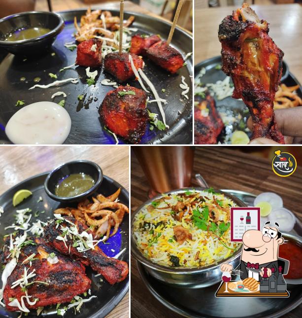 Swaad Biryani, tandoori & shawarma House serves meat dishes