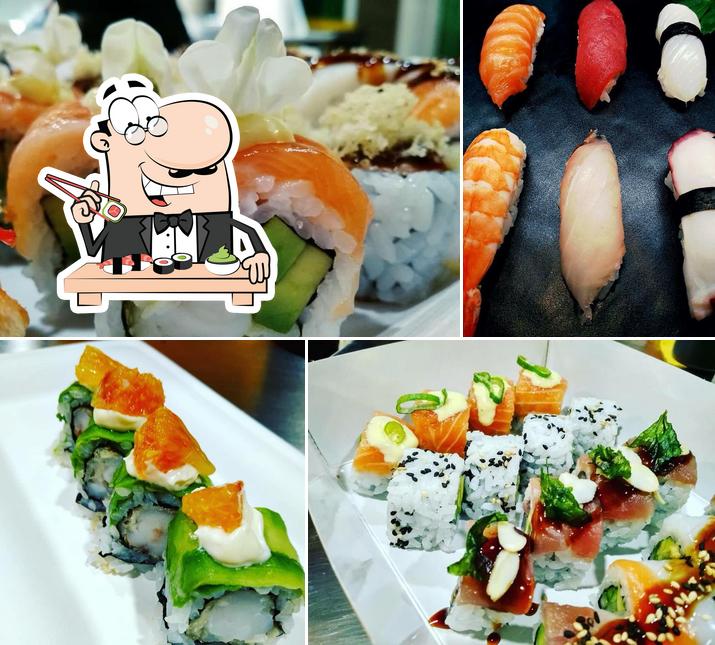 Ordina le varie opzioni di sushi