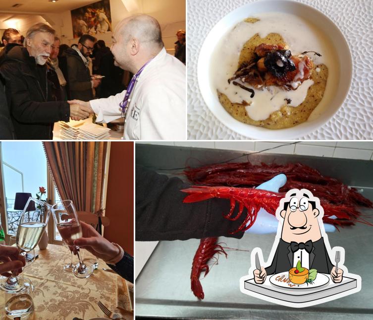Cibo al Ristorante Hotel Colonne