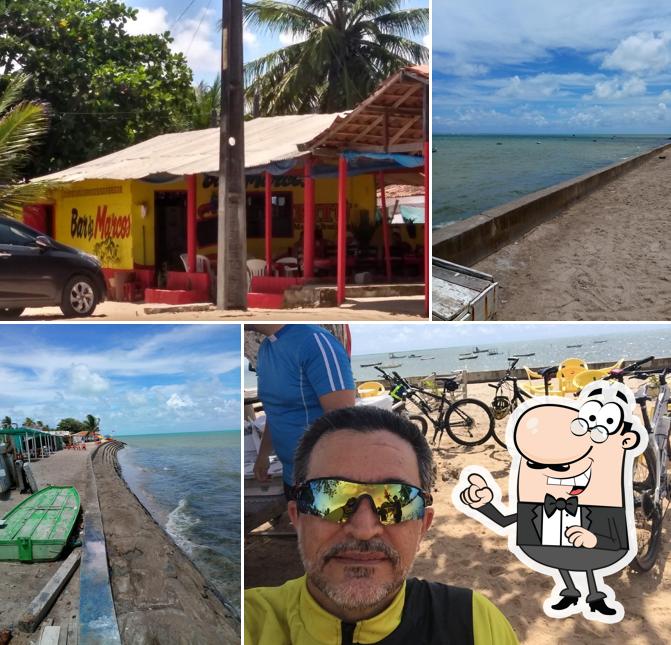 O exterior do Bar do Marcos