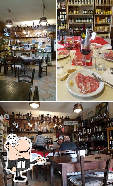 Gli interni di Osteria El Panevin