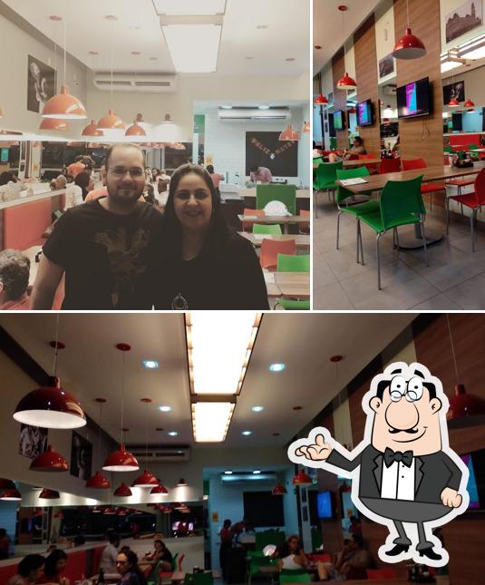 O interior do Forno Paulista