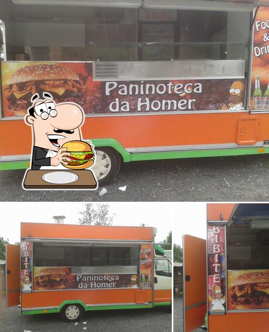 Prova un hamburger a Paninoteca homer