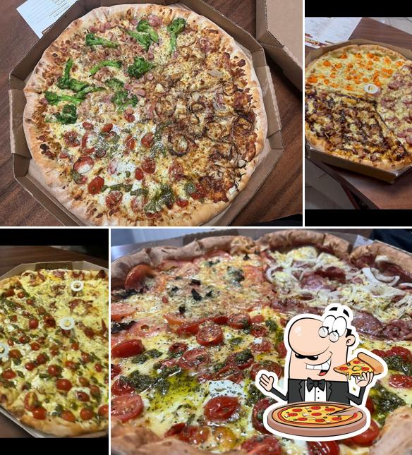 Experimente pizza no Pizza e Borda