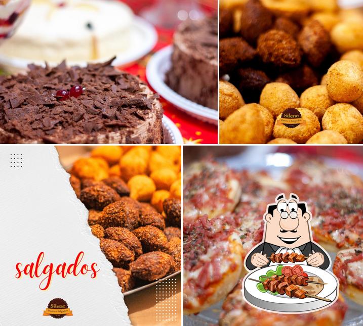 Bolo de chocolate em Silene Doces e Salgados