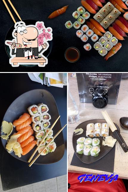 Ordina le diverse opzioni di sushi