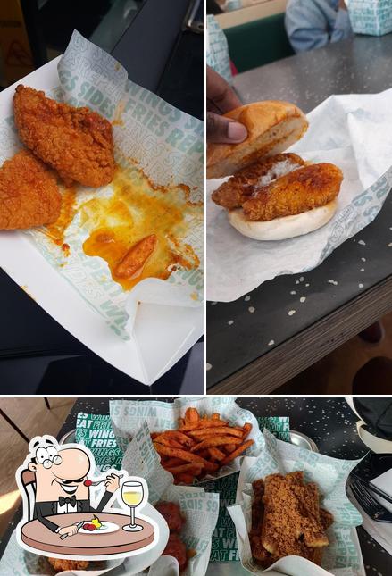 Food at Wingstop Birmingham Bullring