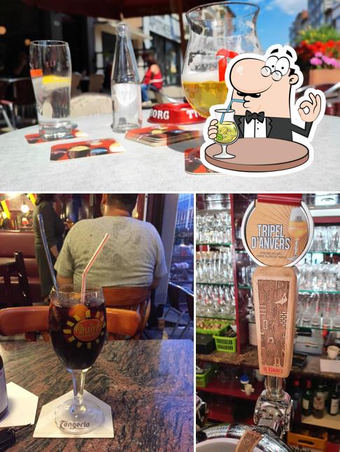 La boire et nourriture du restaurant