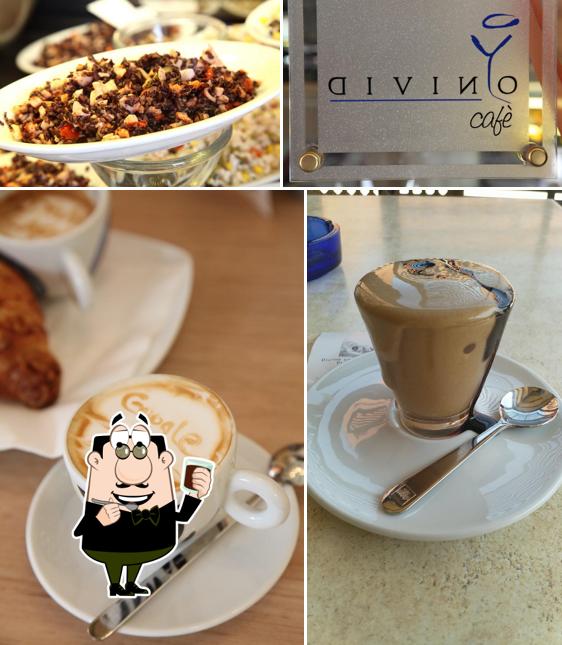 Enjoy a beverage at Divino Cafè