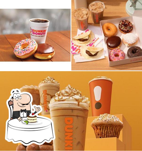 Dunkin' offers a selection of desserts