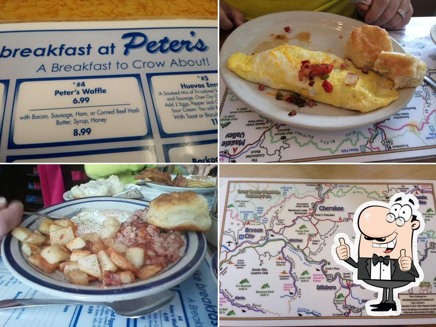 Peter's Pancakes & Waffles, 1384 Tsali Blvd in Cherokee Restaurant