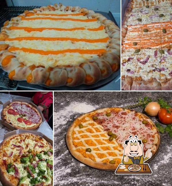 No Pizzaria Eva, você pode provar pizza