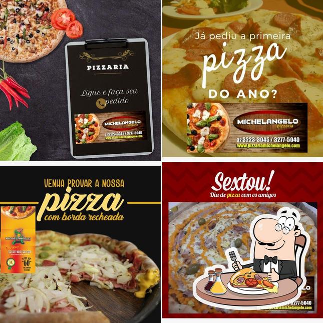 Escolha diversos tipos de pizza