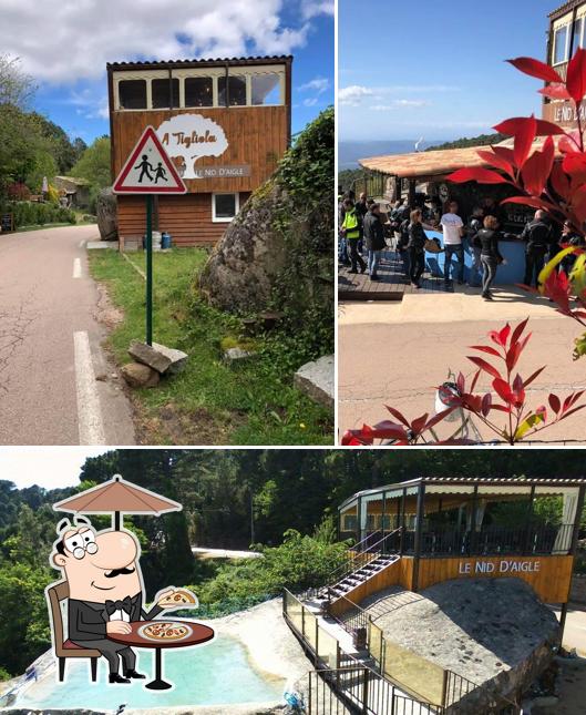 L'extérieur de Restaurant Panoramique "A Tigliola"