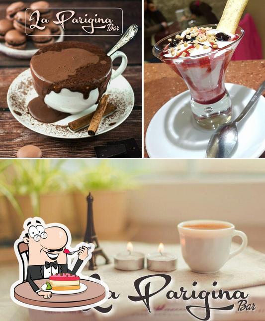 Caffettería Parigina offre un'ampia selezione di dolci