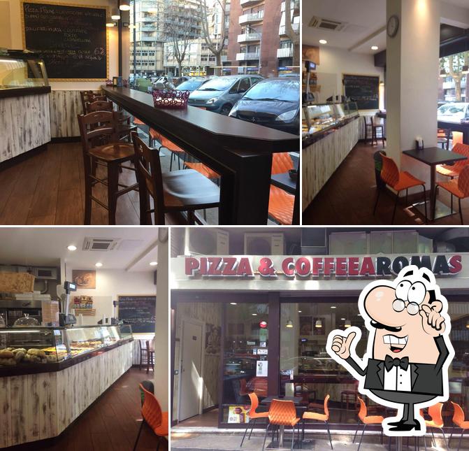 El interior de Pizza & Coffee Aromas