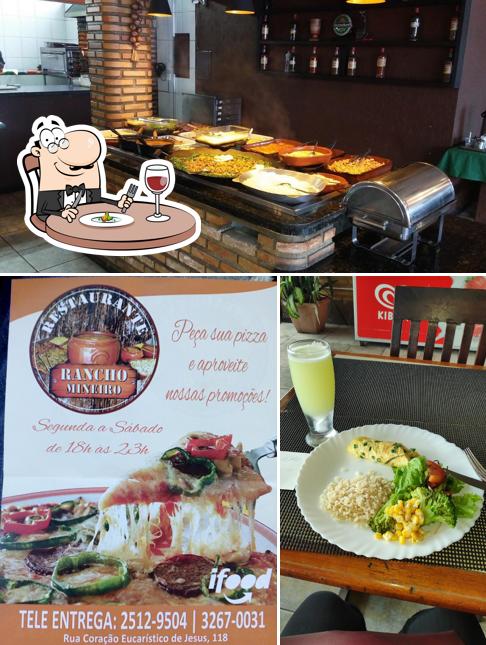 Comida em Rancho Mineiro