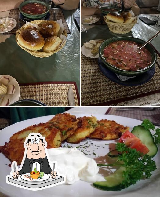 Еда в "Украинской кухне"