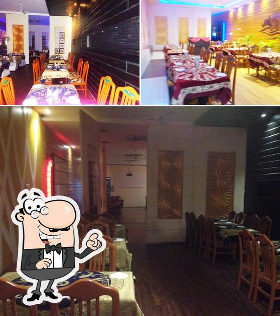 The interior of Silver Palm Restaurant