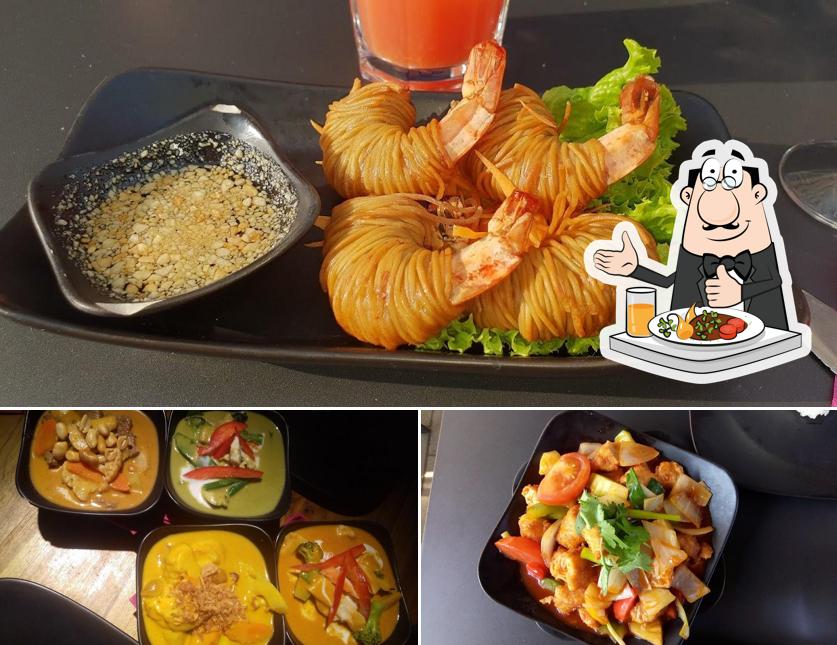 Plats à Thai Café Tirou