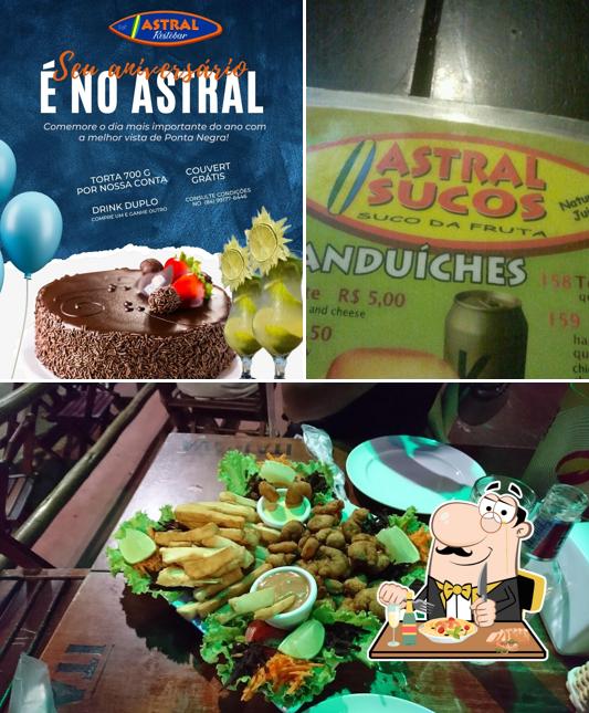Еда в "Astral Restobar"
