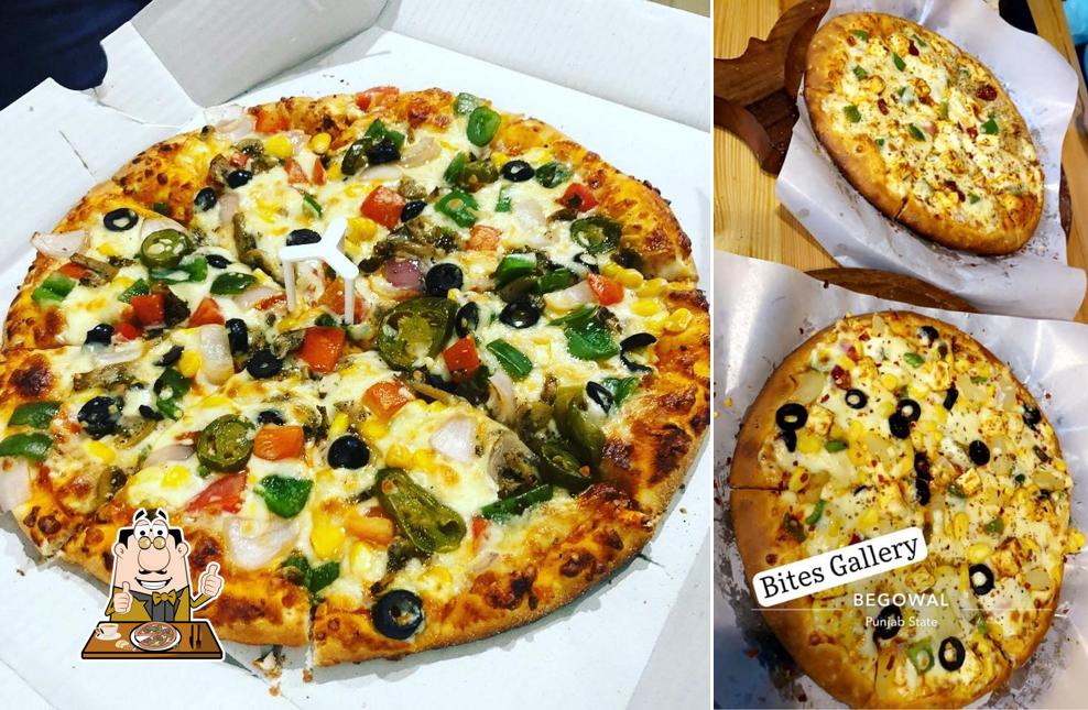 Try out different types of pizza