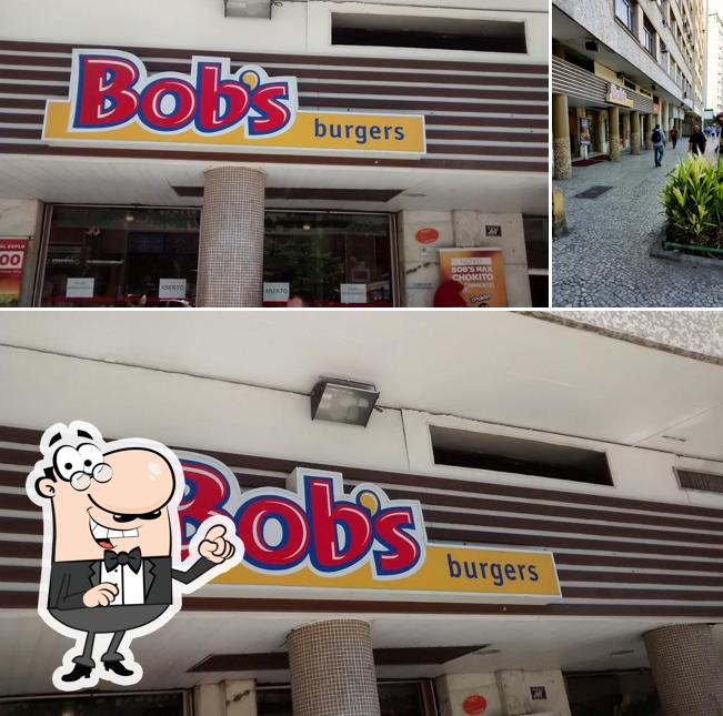 O exterior do Bob's Burger - Praia de Botafogo